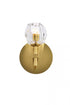 Elegant Lighting Eren 1 light in Black wall sconce Model: 3505W6BK