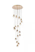 Elegant Lighting Eren 18 lights in Black pendant Model: 3505D20BK