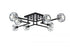 Elegant Lighting Eren 31 Inch Flush Mount in Black Model: 3505F31BK