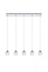 Elegant Lighting Eren 5 lights in Black pendant Model: 3505D32BK
