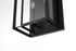Elegant Lighting Etting 2 Light Wall sconce W12 Inch E9 Inch H19.5 Inch L2 in Black Model: OD355W20BK