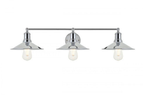 Elegant Lighting Etude 3 light black Wall Sconce Model: LD4033W33BK