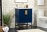 Elegant Lighting Eugene 24 Inch Single Bathroom Vanity in Blue Model: VF48824MBL