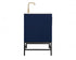 Elegant Lighting Eugene 36 Inch Single Bathroom Vanity in Blue Model: VF48836MBL