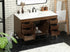 Elegant Lighting Eugene 48 Inch Single Bathroom Vanity in Walnut Model: VF488W48MWT