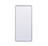 Elegant Lighting Evermore Soft Corner Metal Rectangle Full Length Mirror 30x60 Inch in Silver Model: MR80FL3060S