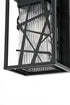 Elegant Lighting Eyre 7 inch Outdoor Pendant in Black Model: OD356W12BK