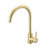 Elegant Lighting Finn Single Handle Kitchen Faucet in Brushed Gold Model: FAK-307BGD