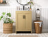 Elegant Lighting Finnley Vanity Cabinet 2Dr W24 Inch xD19 Inch xH34 Inch in Honey Brown Model: VF25124MHB