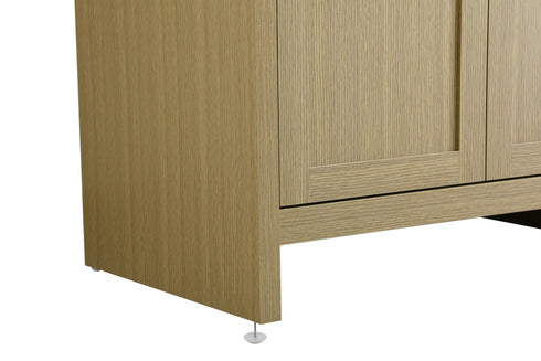 Elegant Lighting Finnley Vanity Cabinet 2Dr W24 Inch xD19 Inch xH34 Inch in Honey Brown Model: VF25124MHB