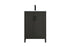 Elegant Lighting Finnley Vanity Cabinet 2Dr W24 Inch xD19 Inch xH34 Inch in Mocha Brown Model: VF25124MMB