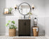 Elegant Lighting Finnley Vanity Cabinet 2Dr W24 Inch xD19 Inch xH34 Inch in Mocha Brown Model: VF25124MMB