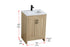 Elegant Lighting Finnley Vanity Cabinet 2Dr W24 Inch xD19 Inch xH34 Inch MW in Mango Wood Finish Model: VF25124MW