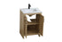 Elegant Lighting Finnley Vanity Cabinet 2Dr W24 Inch xD19 Inch xH34 Inch MW in Mango Wood Finish Model: VF25124MW