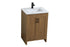 Elegant Lighting Finnley Vanity Cabinet 2Dr W24 Inch xD19 Inch xH34 Inch WB in Walnut Brown Finish Model: VF25124WB