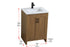 Elegant Lighting Finnley Vanity Cabinet 2Dr W24 Inch xD19 Inch xH34 Inch WB in Walnut Brown Finish Model: VF25124WB