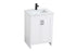 Elegant Lighting Finnley Vanity Cabinet 2Dr W24 Inch xD19 Inch xH34 Inch WH in White Finish Model: VF25124MWH