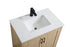 Elegant Lighting Finnley Vanity Cabinet 2Dr W30 Inch x D19 Inch x H34 Inch MW in Mango Wood Finish Model: VF25130MW