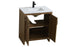 Elegant Lighting Finnley Vanity Cabinet 2Dr W30 Inch x D19 Inch x H34 Inch WB in Walnut Brown Finish Model: VF25130WB