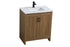 Elegant Lighting Finnley Vanity Cabinet 2Dr W30 Inch x D19 Inch x H34 Inch WB in Walnut Brown Finish Model: VF25130WB