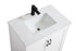 Elegant Lighting Finnley Vanity Cabinet 2Dr W30 Inch x D19 Inch x H34 Inch WH in White Finish Model: VF25130MWH