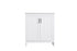 Elegant Lighting Finnley Vanity Cabinet 2Dr W30 Inch x D19 Inch x H34 Inch WH in White Finish Model: VF25130MWH