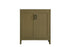 Elegant Lighting Finnley Vanity Cabinet 2Dr W30 Inch xD19 Inch xH34 Inch in Chestnut Brown Model: VF25130MCB