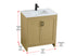 Elegant Lighting Finnley Vanity Cabinet 2Dr W30 Inch xD19 Inch xH34 Inch in Honey Brown Model: VF25130MHB