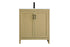 Elegant Lighting Finnley Vanity Cabinet 2Dr W30 Inch xD19 Inch xH34 Inch in Honey Brown Model: VF25130MHB