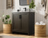 Elegant Lighting Finnley Vanity Cabinet 2Dr W30 Inch xD19 Inch xH34 Inch in Mocha Brown Model: VF25130MMB