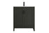 Elegant Lighting Finnley Vanity Cabinet 2Dr W30 Inch xD19 Inch xH34 Inch in Mocha Brown Model: VF25130MMB