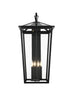 Elegant Lighting Frankford 4 Light Wall sconce W16 Inch E18 Inch H33 Inch L4 in Black Model: OD334W33BK