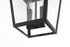 Elegant Lighting Frankford 7 inch Outdoor Pendant in Black Model: OD334H19BK