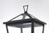 Elegant Lighting Frankford 7 inch Outdoor Pendant in Black Model: OD334P24BK