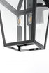 Elegant Lighting Frankford 7 inch Outdoor Pendant in Black Model: OD334W20BK