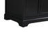 Elegant Lighting Franklin 36 Inch Single Bathroom Vanity in Black Model: VF60236BK