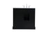 Elegant Lighting Franklin 36 Inch Single Bathroom Vanity in Black Model: VF60236BK