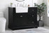 Elegant Lighting Franklin 42 Inch Single Bathroom Vanity in Black Model: VF60242BK