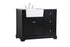 Elegant Lighting Franklin 42 Inch Single Bathroom Vanity in Black Model: VF60242BK