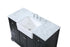 Elegant Lighting Franklin 48 Inch Single Bathroom Vanity in Black Model: VF60248BK