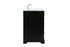 Elegant Lighting Franklin 48 Inch Single Bathroom Vanity in Black Model: VF60248BK