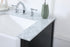 Elegant Lighting Franklin 60 Inch Double Bathroom Vanity in Black Model: VF60260DBK