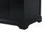 Elegant Lighting Franklin 60 Inch Double Bathroom Vanity in Black Model: VF60260DBK