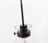 Elegant Lighting Frey 1 light in Black and Clear glass pendant Model: LD5029D11BK