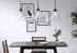 Elegant Lighting Frey 3 light in Black and Clear glass pendant Model: LD5030D42BK