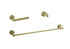 Elegant Lighting Freya 3 piece Bathroom Hardware Set in Brushed Gold Model: HWB-11S3HBGD