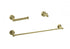 Elegant Lighting Freya 3 piece Bathroom Hardware Set in Brushed Gold Model: HWB-11S3HBGD
