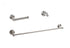 Elegant Lighting Freya 3 piece Bathroom Hardware Set in Brushed Gold Model: HWB-11S3HBGD
