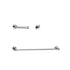 Elegant Lighting Freya 3 piece Bathroom Hardware Set in Brushed Gold Model: HWB-11S3HBGD