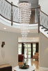 Elegant Lighting Galaxy 16 light in Chrome Chandelier Clear Royal Cut Crystal Model: V2006G32C/RC